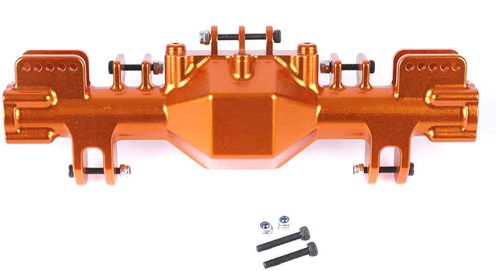 C31515ORANGE Alloy Axle Housing (1) for Losi 1/8 LMT 1.0 4WD Monster Truck - Image 1