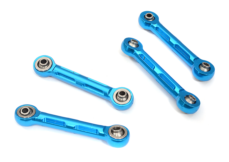 C31516BLUE Alloy Sway Bar Connecting Linkages for Losi 1/8 LMT 1.0 4WD Monster Truck - Image 1