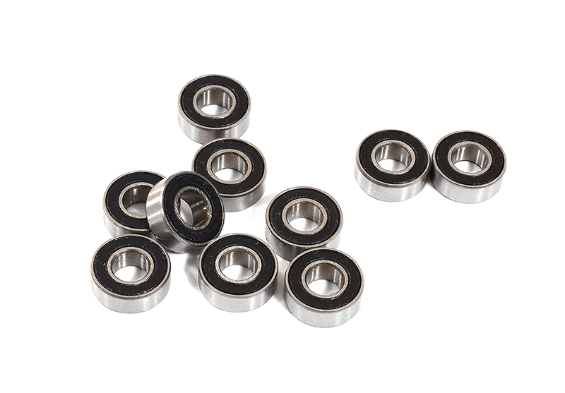 C31542 Low Friction Rubber Sealed Ball Bearings (10) 5x11x4mm for RC Vehicles - Image 1