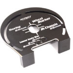 Black Billet Machined Aluminum Wheel Well Marker for 1/10 Scale On-Road Cars