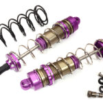 Alloy Machined HD Big Bore Shocks (2) 130mm for 1/8 Scale Off-Road