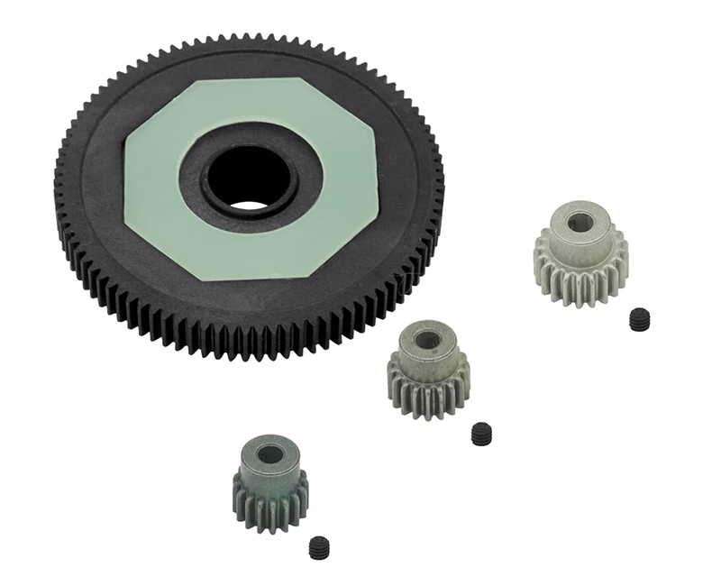 C31561 Metal Gears 91T 21T 19T 17T for Arrma Brushed Granite, Senton, Typhon ARA311030 - Image 1