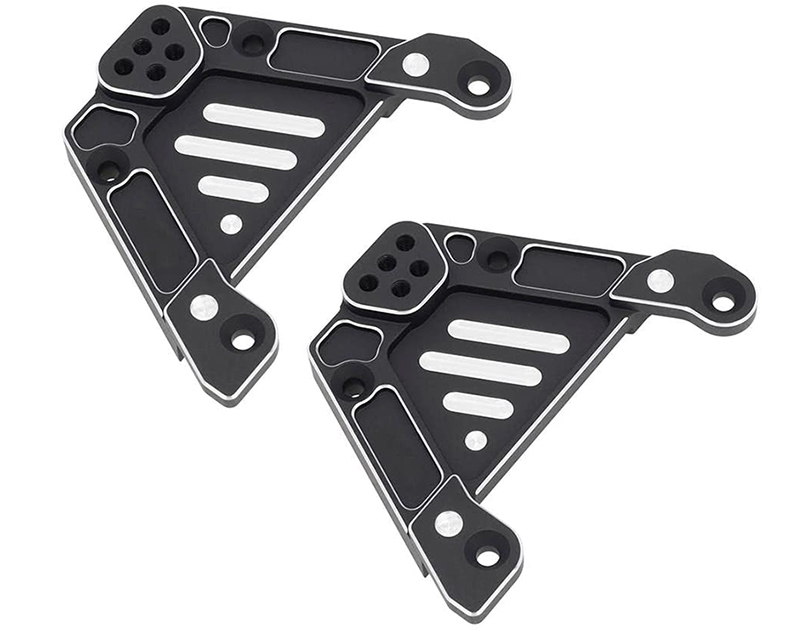 C31573BLACK Black Alloy Rear Shock Towers for Axial SCX6 Crawler 251001 - Image 1