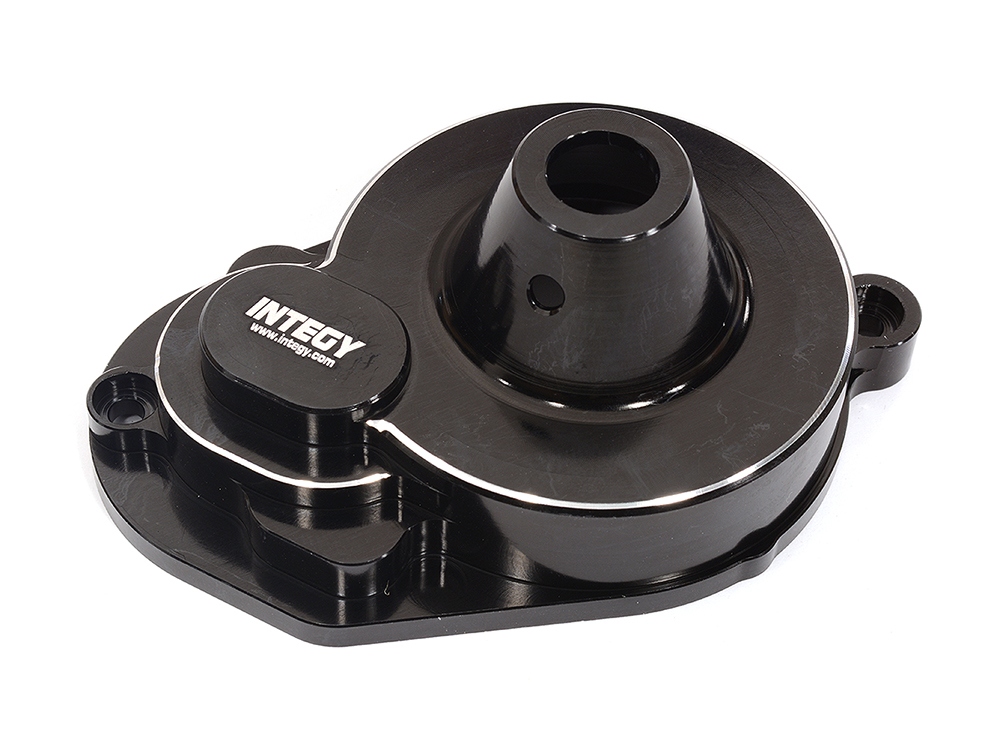 C31607BLACK Alloy Machined Gear Cover for Losi 1/10 22S Drag, SCT & ST - Image 1