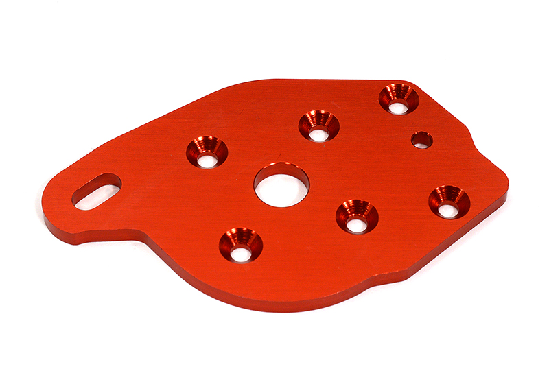 C31611RED Billet Machined Motor Plate for Traxxas 1/10 Maxx 4S Truck 8960 - Image 1