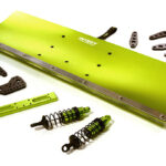 Alloy Machined 400mm Snowplow Kit for Losi 1/10 Lasernut U4 4WD Brushless RTR
