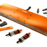 Alloy Machined 400mm Snowplow Kit for Losi 1/10 Lasernut U4 4WD Brushless RTR