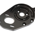 Billet Machined Motor Plate for Losi 1/10 2WD RTR 22S Drag, ST & SCT - Black