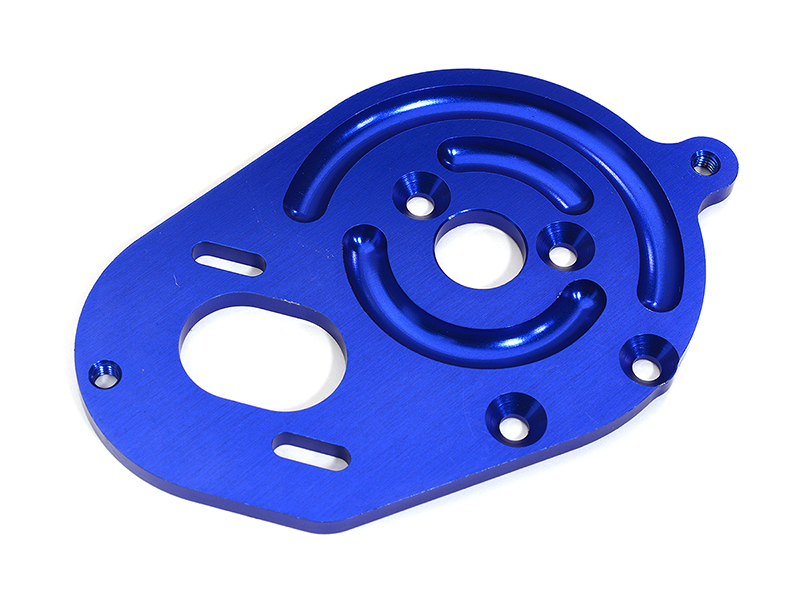 C31614BLUE Billet Machined Motor Plate for Losi 1/10 2WD RTR 22S Drag, ST & SCT - Image 1