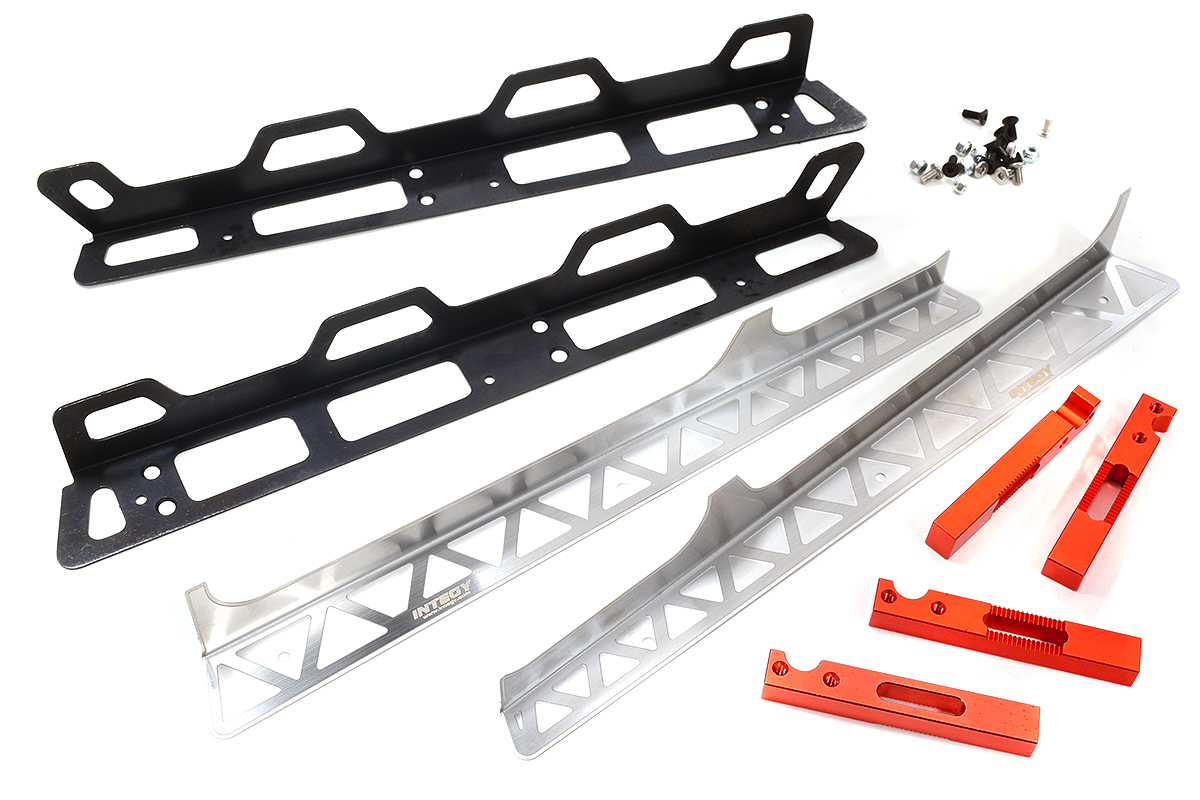 C31617RED Billet Machined Red Rock Rails for Axial SCX6 Crawler 250003 - Image 1