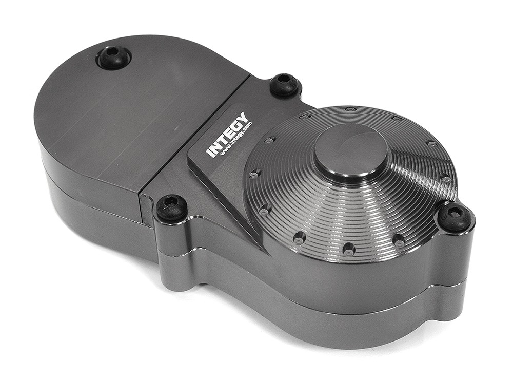 C31619GREY Billet Machined Center Gearbox Housings for Losi 1/8 LMT & LMT 2.0 Monster Truck - Image 1