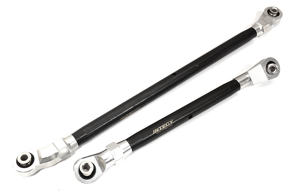 C31640SILVER Alloy Steering & Panhard Linkages for Axial SCX6 Crawler 254000 254001 - Image 1