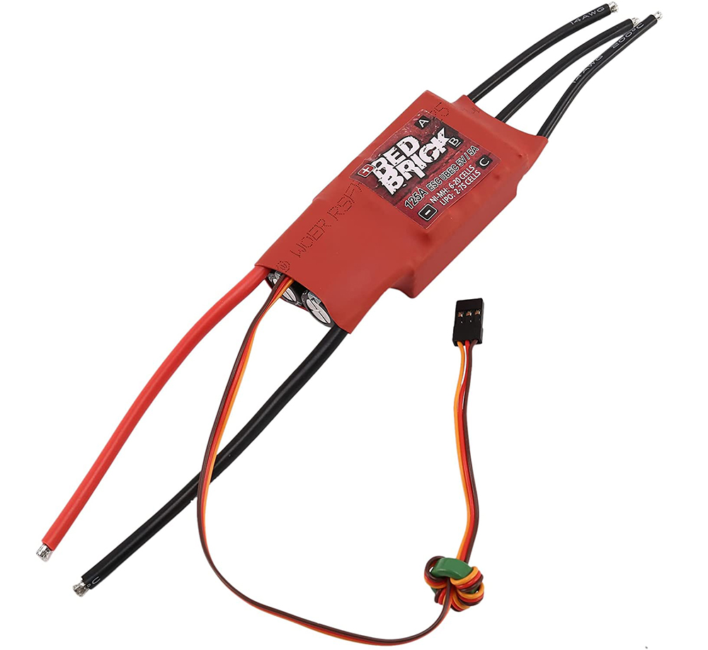 C31658 125A Brushless Type 2S-7S ESC Forward/Brake for R/C Aircraft - Image 1