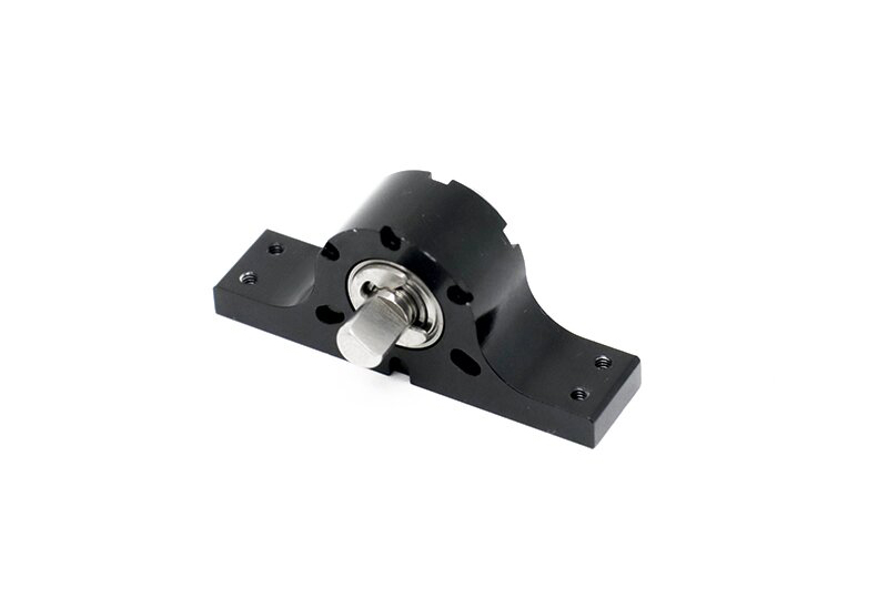 C31667BLACK Alloy Shaft Connector DIY Gap Bridge for 1/14 Scale Tractor Truck - Image 1