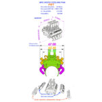 Motor Cooling Fans with Realistic V8 Engine Cover for 540 Size Motor (36mm O.D.) - Image 5