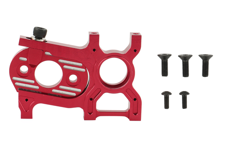 C31781RED Alloy Motor Mount for Arrma 1/8 Kraton, Outcast, Talion & Typhon AR310446 - Image 1