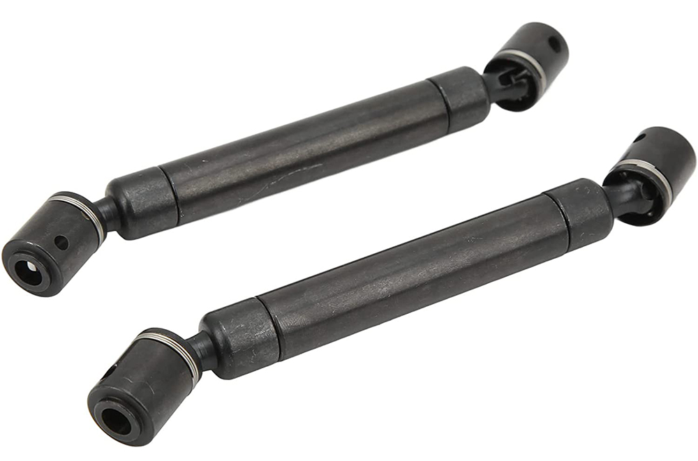 C31799BLACK Alloy Center Drive Shafts for Axial SCX6 Crawler 252009 252010 - Image 1