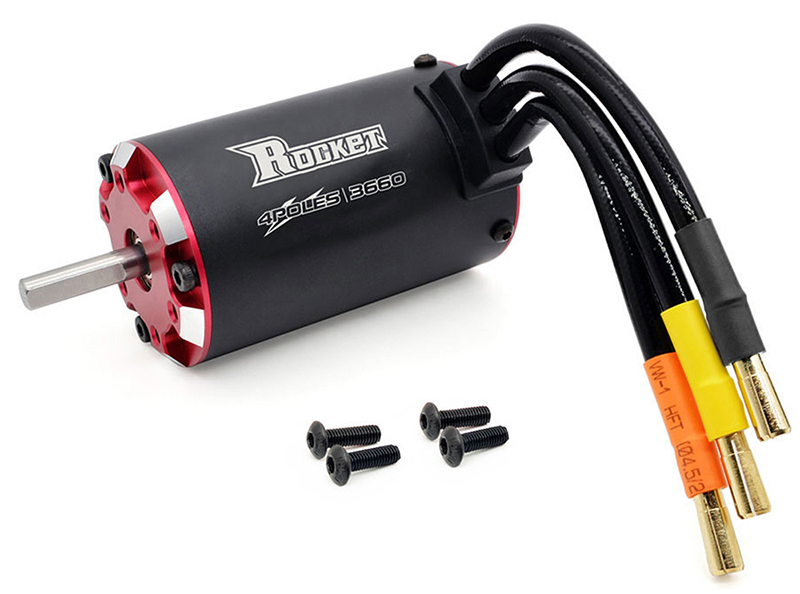 C31812 High Performance 4250kV Brushless Motor 3660 Size w/ 5mm Shaft for RC Car - Image 1