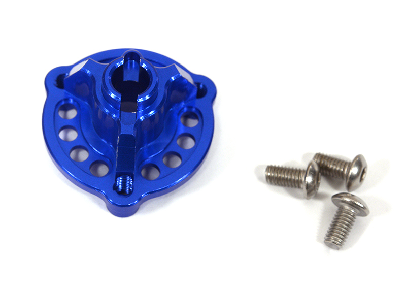 C31820BLUE Billet Machined Alloy Clutch Eliminator for 1/10 Slash 2WD & Stampede 2WD 5552X - Image 1