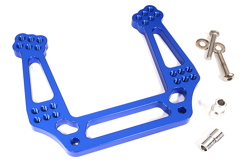 C31821BLUE Billet Machined Alloy Front Shock Tower for 1/10 Slash 2WD & Stampede 2WD 3639 - Image 1
