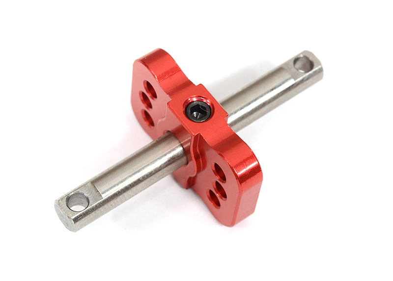 C31826RED Machined Alloy Diff Spool for 1/10 Slash 2WD, Stampede 2WD & Rustler 2WD 2382 - Image 1