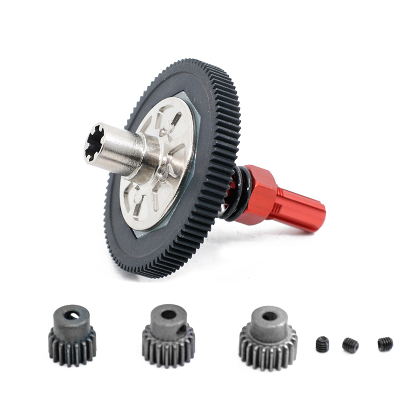 C31855RED 91T Metal Gear w/ Clutch & Pinions for Arrma 1/10 Granite & Senton 4WD Mega Only - Image 1