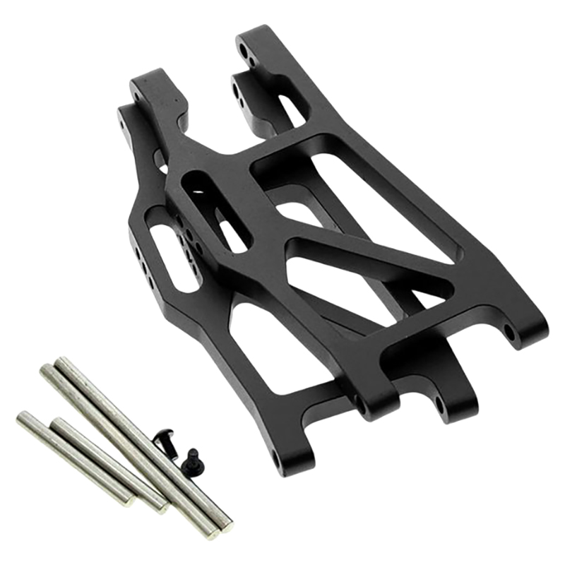 C31873BLACK Alloy Machined Lower Suspension Arms for Traxxas 1/10 Maxx 4S 8929 - Image 1