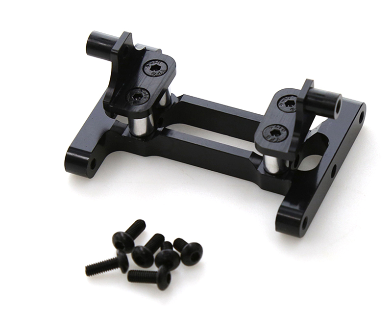 C31899BLACK Alloy Rear Suspension Chassis Cross Brace for 1/14 Scale Tractor W=59mm - Image 1