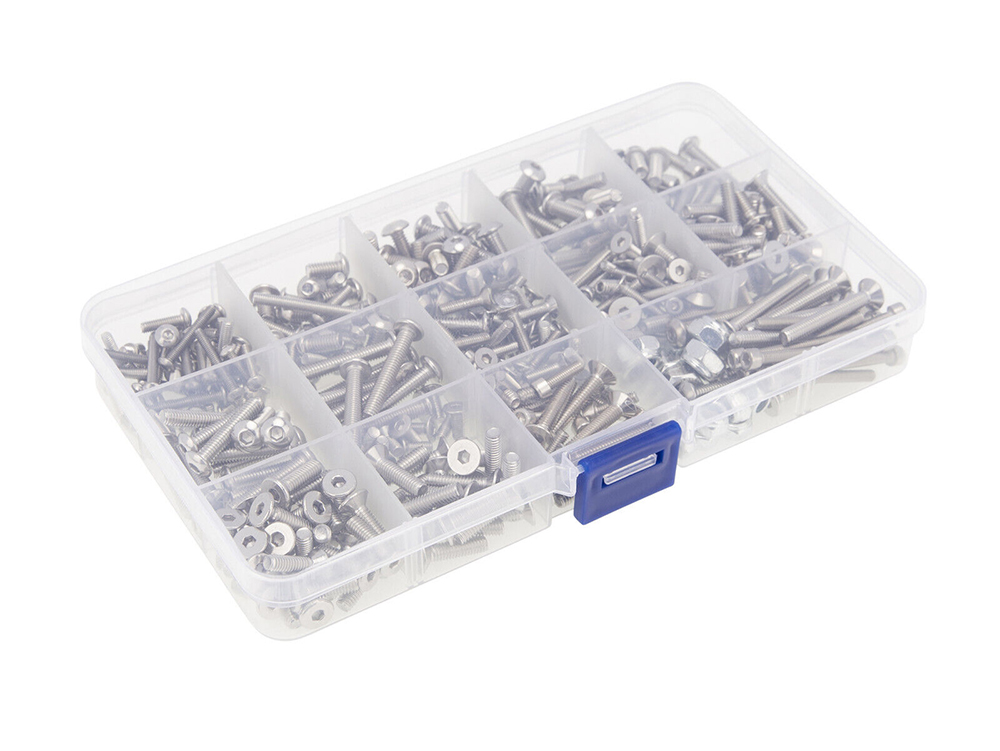 C31905 Stainless Steel Screw Hardware Kit w/ Box for Axial SCX6 - Image 1