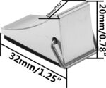 Alloy Machined Realistic Scale Model Wheel Chock (2) 1/10 Size - Image 2