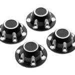 Alloy Machined Center Wheel Hub Caps (4) for Axial SCX6 45001