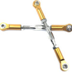 Alloy Machined M3 Size Ball End 64mm Linkages w/ Adjustable Turnbuckles