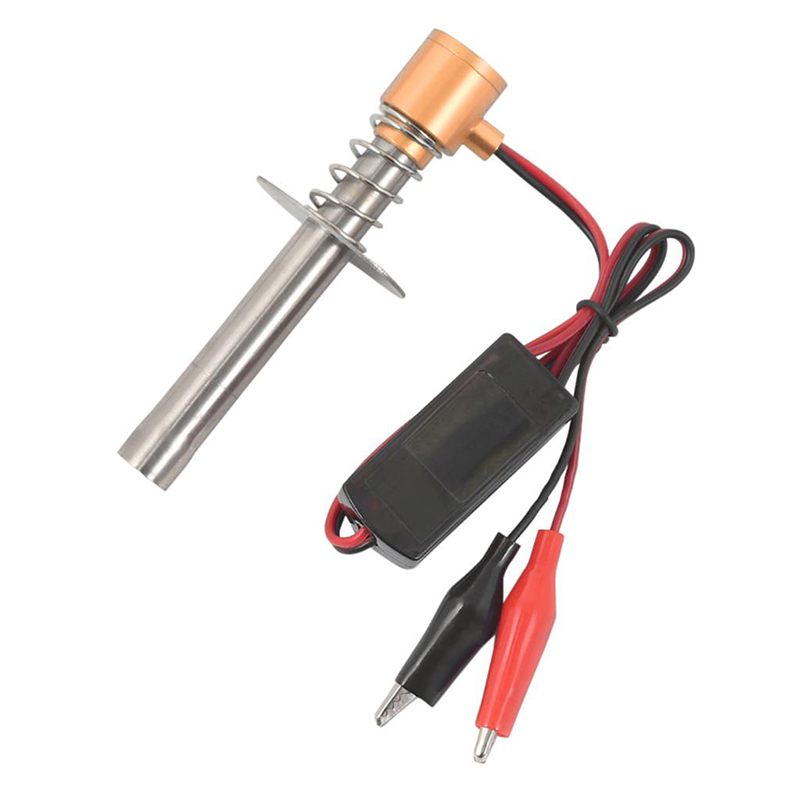C31935GOLD 6V-12VDC Input Glow Plug Igniter for Nitro Model Engine - Image 1