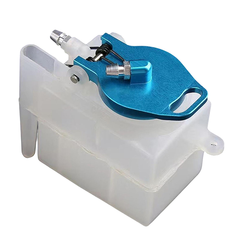 C31937BLUE Plastic Fuel Tank 74x38x70mm & Metal Alloy Top Cap 122059 - Image 1