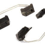 Billet Machined Nerf Bar Set for Traxxas Slash 4X4 LCG Chassis
