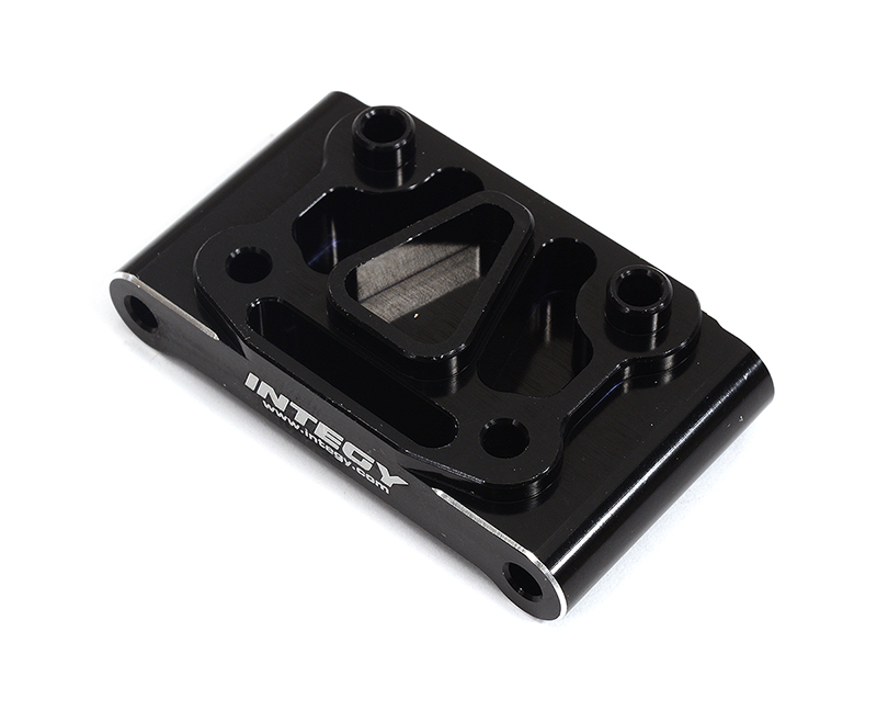 C31956BLACK Billet Machined Front Arm Mount for Losi 1/10 2WD RTR 22S Drag, ST & SCT - Image 1
