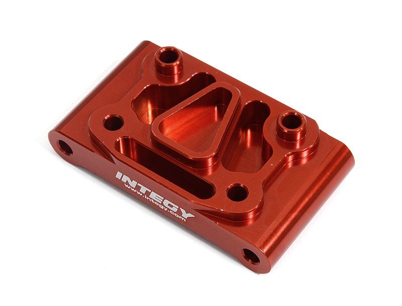 C31956RED Billet Machined Front Arm Mount for Losi 1/10 2WD RTR 22S Drag, ST & SCT - Image 1