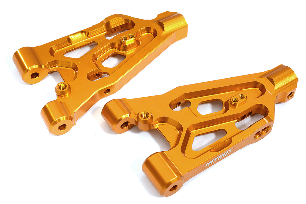 C31957ORANGE Machined Front Lower Suspension Arms for Arrma 1/7 Limitless All-Road AR330503 - Image 1