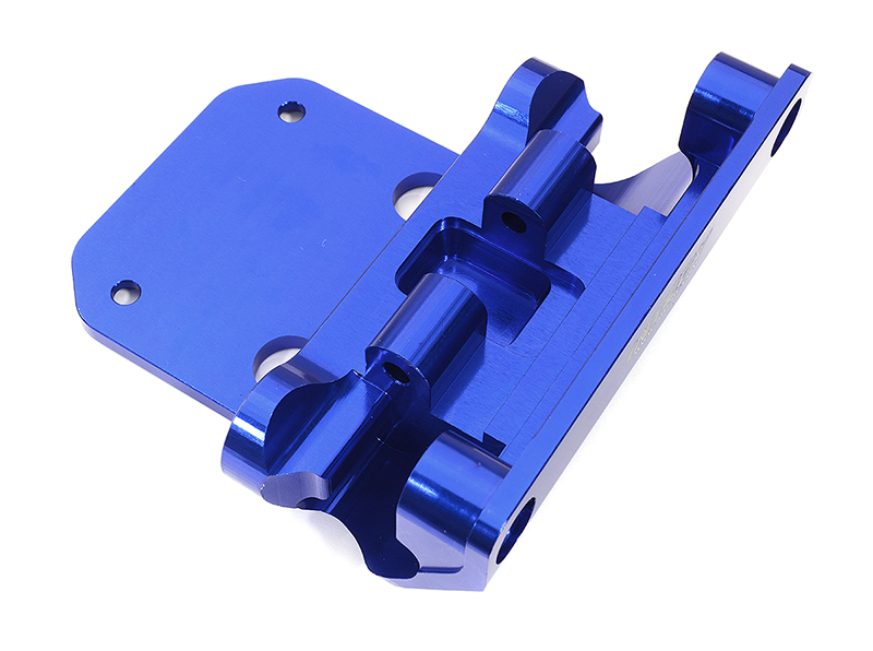 C31965BLUE Billet Machined Front Skid Plate for Arrma 1/5 Kraton 4X4 8S BLX ARA320479 - Image 1