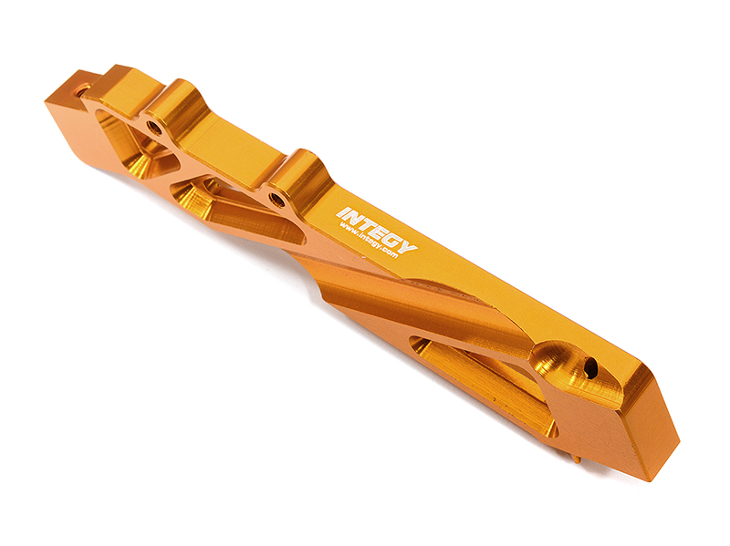 C31973ORANGE Machined Front Chassis Brace for Arrma 1/7 Limitless & Infraction ARA320511 - Image 1