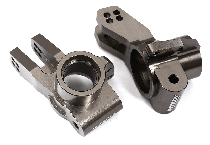 C31979GREY Billet Machined Rear Hub Carriers for Arrma 1/8 Kraton 6S BLX V5 AR330404 - Image 1
