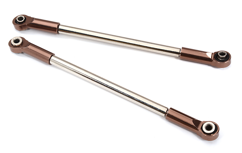 C31983BRONZE Billet Machined 134mm Rear Lower Linkage (2) for Element RC 1/10 Enduro Sendero - Image 1