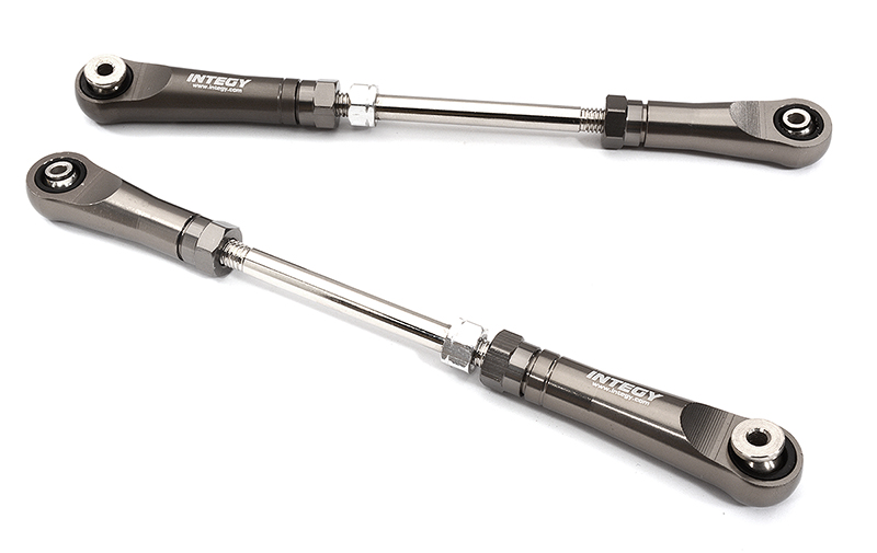 C31988GREY Machined Rear Upper Suspension Links for Arrma 1/8 Kraton 6S BLX V5 AR330221 - Image 1