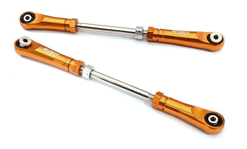 C31988ORANGE Machined Rear Upper Suspension Links for Arrma 1/8 Kraton 6S BLX V5 AR330221 - Image 1