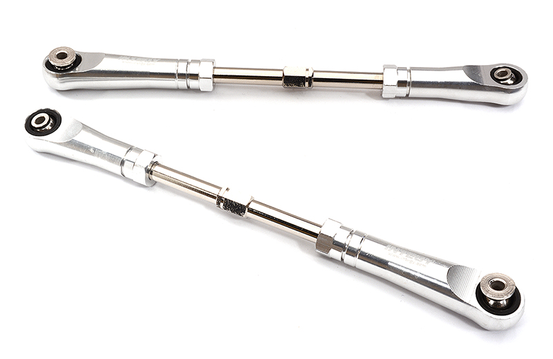 C31988SILVER Machined Rear Upper Suspension Links for Arrma 1/8 Kraton 6S BLX V5 AR330221 - Image 1