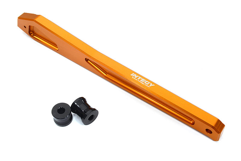 C32003ORANGE Billet Machined Rear Chassis Brace for Arrma 1/8 Kraton 6S BLX V5 ARA320555 - Image 1