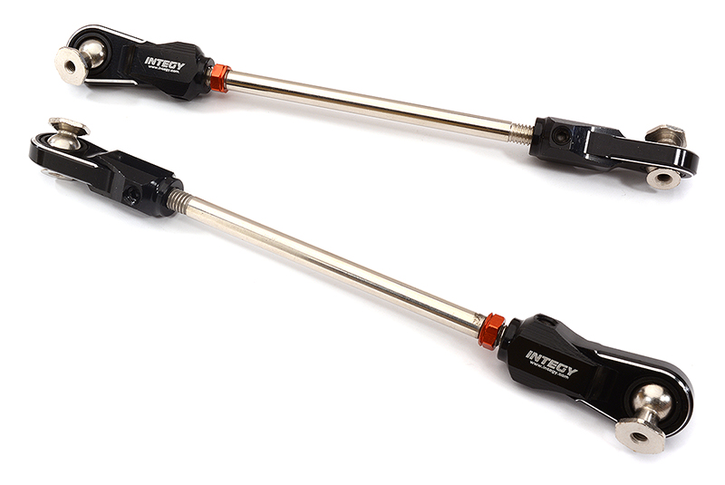 C32006BLACK Billet Machined Steering Linkages for Arrma Kraton 4X4 8S BLX 1/5 ARA340156 - Image 1