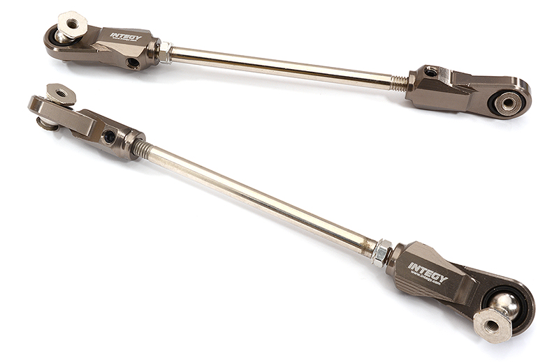C32006GREY Billet Machined Steering Linkages for Arrma 1/5 Kraton 4X4 8S BLX ARA340156 - Image 1