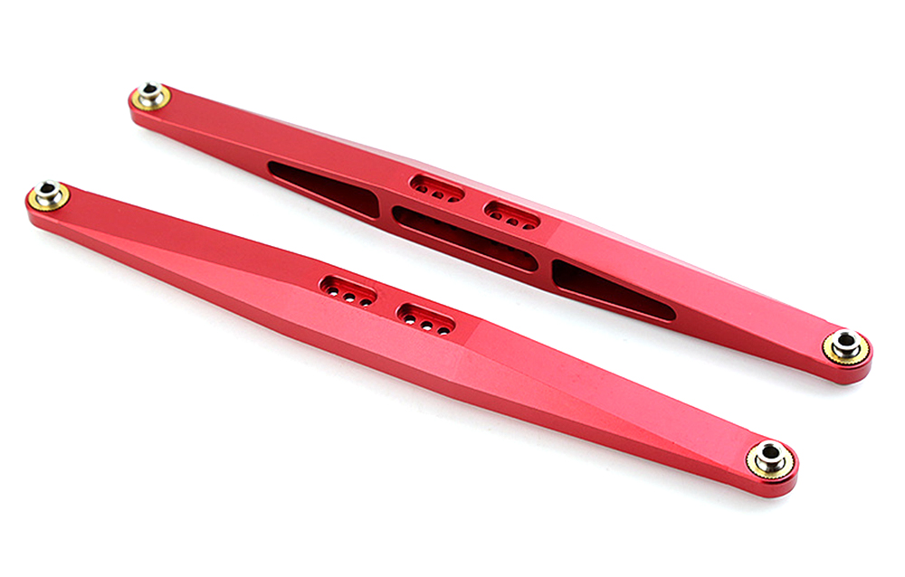 C32042RED Alloy Rear Lower Suspension Arms for Traxxas 1/7 Unlimited Desert Racer 8544 - Image 1