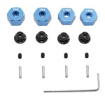 12mm Hex Wheel Adapters for 1/10 Slash 2WD, Stampede 2WD, Rustler 2WD 1654 3654